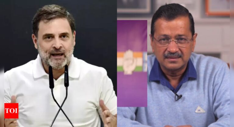 AAP बनाम CONG बड़ा और कड़वा हो जाता है: केजरीवाल के खिलाफ हमलों पर राहुल क्यों दोगुना हो गया है? | भारत समाचार