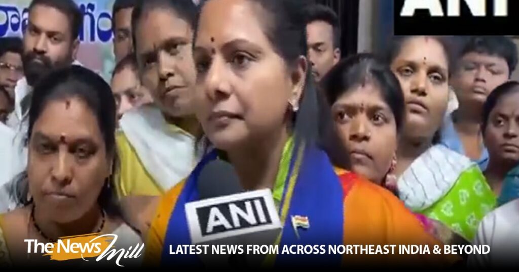 K kavitha सांप्रदायिक हिंसा की घटनाओं पर कांग्रेस सरकार को स्लैम करता है