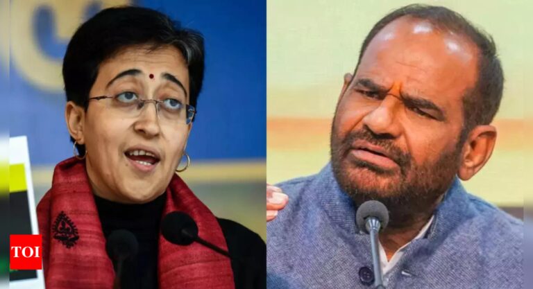 ‘Ramesh Bidhuri’s nephews harassing AAP workers’: Delhi CM Atishi files complaint | India News