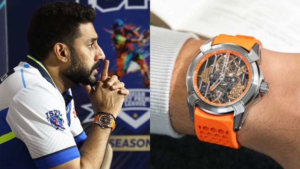 Abhishek Bachchan Wears ₹34 Lakh Saffron