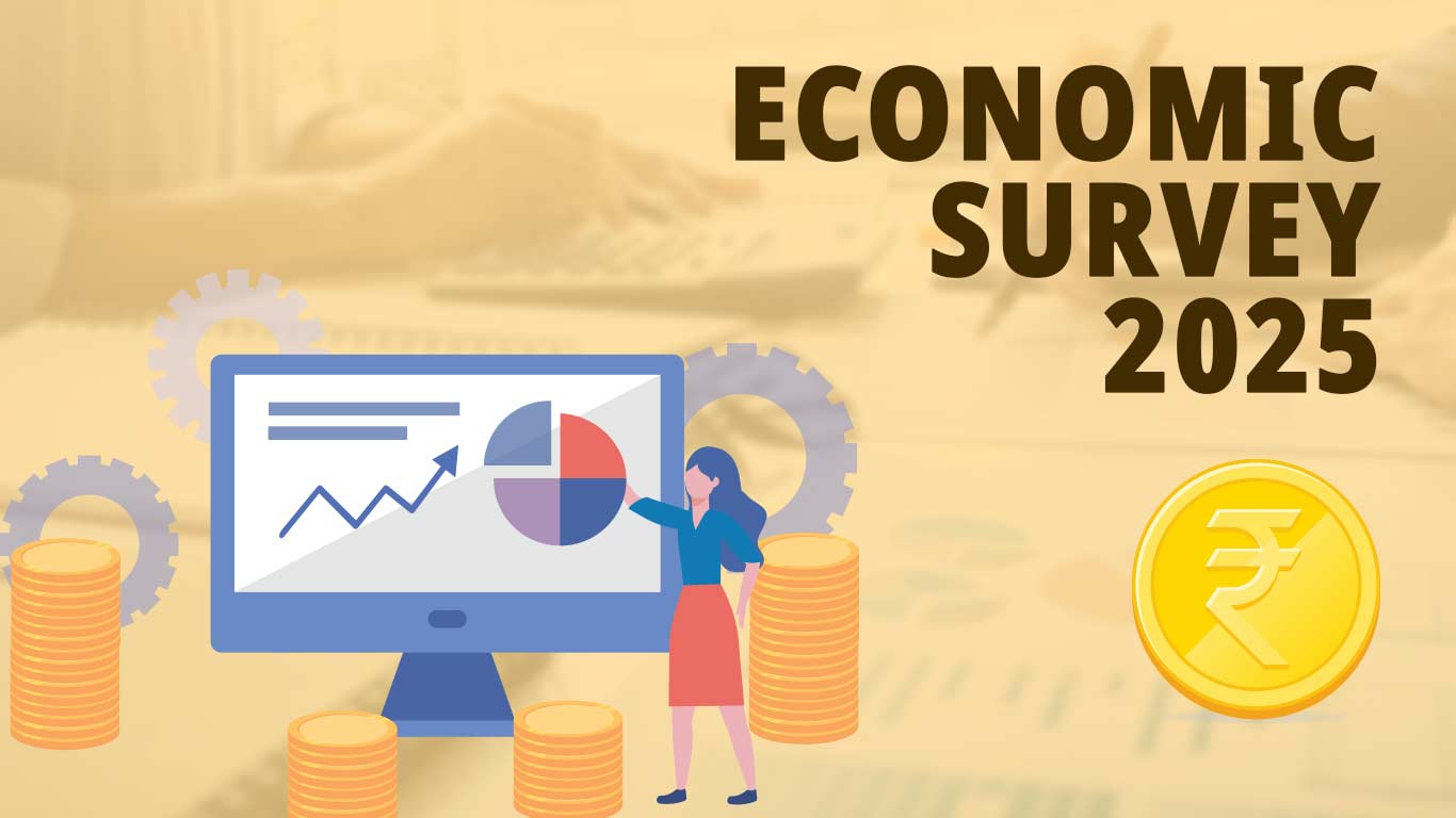 आर्थिक सर्वेक्षण 2024-25 बैंकिंग में ताकत, खाद्य मुद्रास्फीति और वैश्विक मांग में चुनौतियां