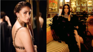 Alia Bhatt, Sonam Kapoor Own The Night In Bejewelled Ensembles At Sabyasachi’s 25th Anniversary...