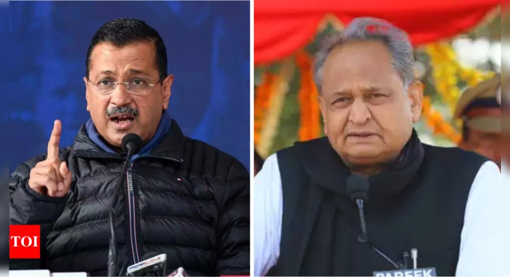 दिल्ली चुनाव में अशोक गहलोत द्वारा AAP को 'प्रतिद्वंद्वी' कहने के बाद केजरीवाल का 'बीजेपी के साथ गुप्त सहयोग', कांग्रेस पर कटाक्ष | भारत समाचार