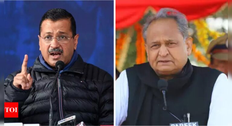 दिल्ली चुनाव में अशोक गहलोत द्वारा AAP को ‘प्रतिद्वंद्वी’ कहने के बाद केजरीवाल का ‘बीजेपी के साथ गुप्त सहयोग’, कांग्रेस पर कटाक्ष | भारत समाचार