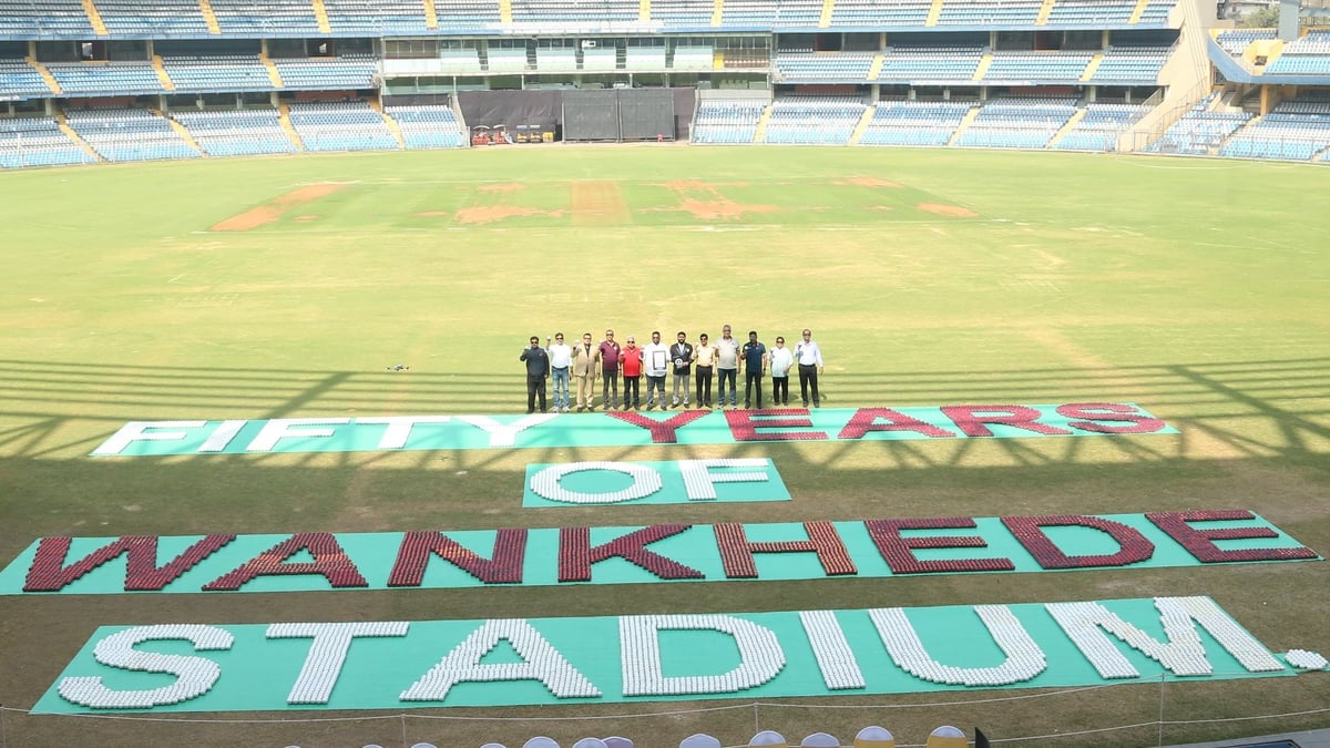 Mumbai Cricket Association Celebrates 50 Years Of Wankhede Stadium With A Guinness World Record