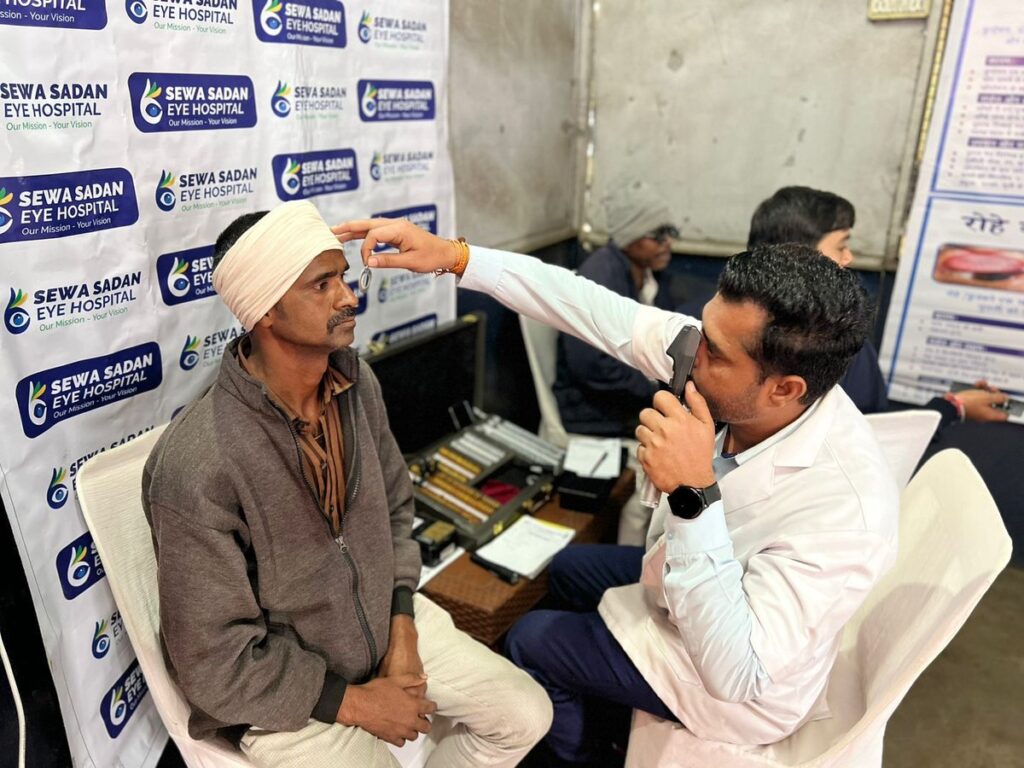 MP: Over 250 Drivers Tested For Eye Health At Free Camp In Sant Hirdaram Nagar During Road Safety...