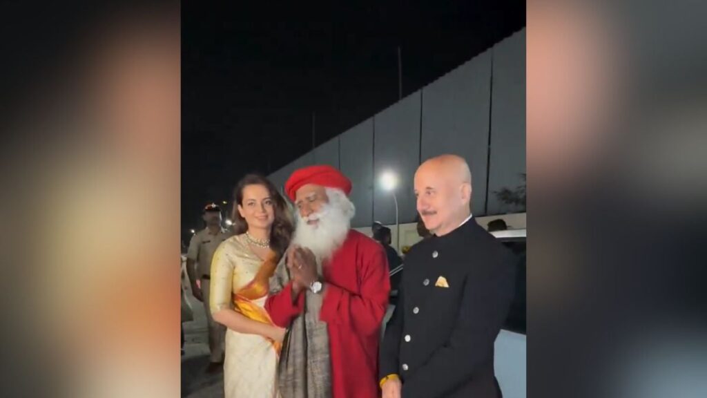 Sadhguru Attends Kangana Ranaut