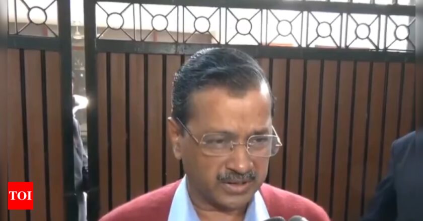 ‘हरियाणा की बीजेपी सरकार दिल्ली में आने वाले पानी में जहर मिला रही है’: दिल्ली चुनाव से पहले AAP अरविंद केजरीवाल का बड़ा दावा | भारत समाचार