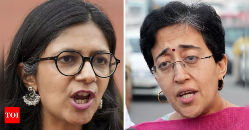 ‘Besharmi ka pradarshan hai?’: Swati Maliwal reacts to Atishi’s celebration amid AAP loss | India News