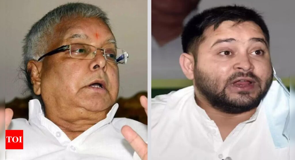 'Those who abuse Lalu Prasad will award him Bharat Ratna', says Tejashwi Prasad Yadav