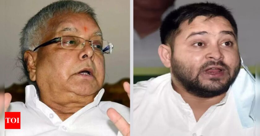 ‘Those who abuse Lalu Prasad will award him Bharat Ratna’, says Tejashwi Prasad Yadav