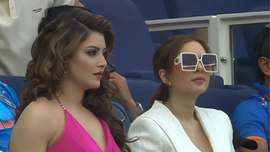 IND Vs PAK Champions Trophy 2025: Urvashi Rautela Attends Match In Dubai; Rishabh Pant, Naseem Shah...