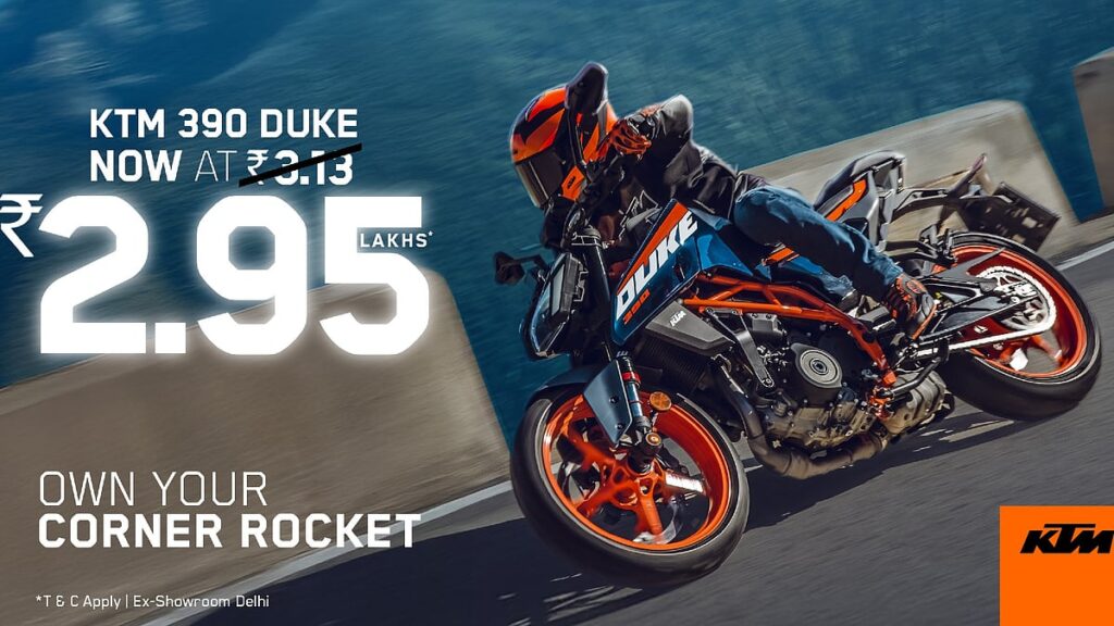 KTM 390 Duke Price Cut: Now Available at Rs 2.95 Lakh, Rs 18,000 Cheaper