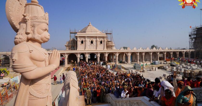 अयोध्या राम मंदिर के प्रमुख पिसेस्ट महंत सत्येंद्र दास गुजरते हैं