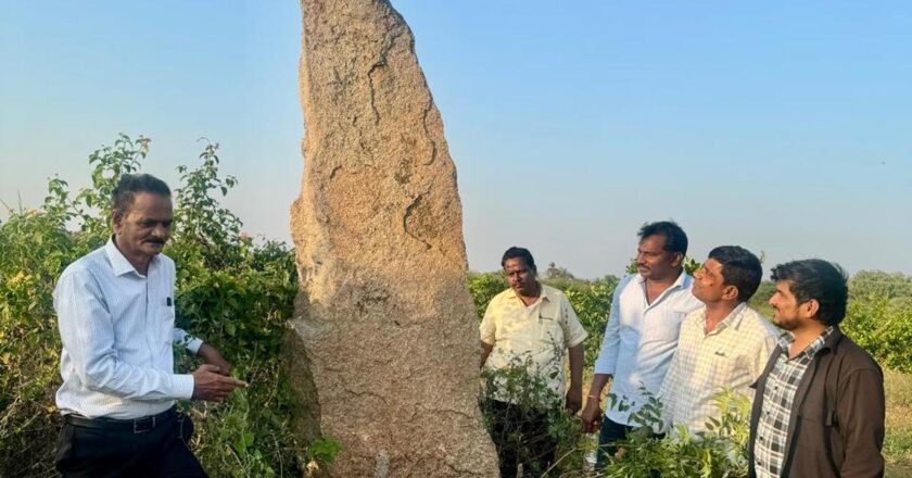 दुर्लभ लौह युग संरचनाएं नलगोंडा में खोजी गईं