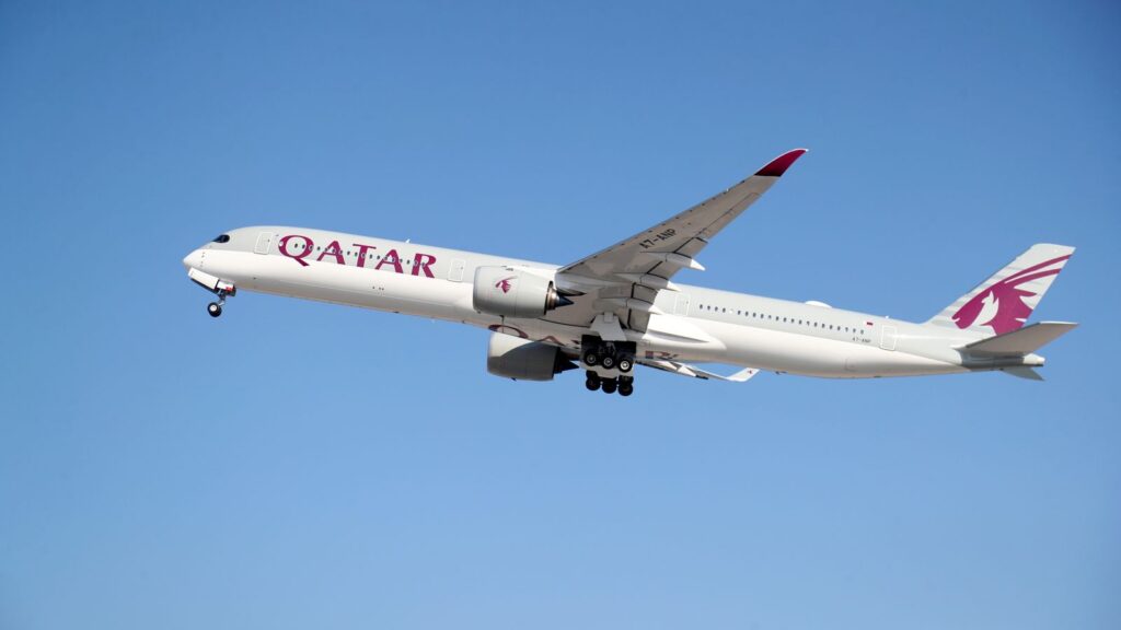 A Qatar Airways plane. File pic: Reuters