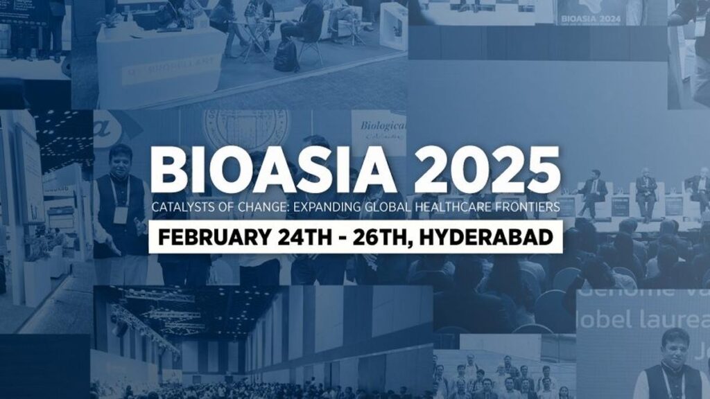 सीएम रेवैंथ रेड्डी, केंद्रीय मंत्री पीयूष गोयल ने Bioasia 2025 में भाग लेने के लिए