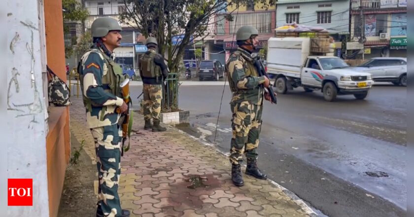 सुरक्षा बलों ने बढ़ते तनाव के बीच मणिपुर में अवैध चेक पोस्ट को समाप्त कर दिया भारत समाचार