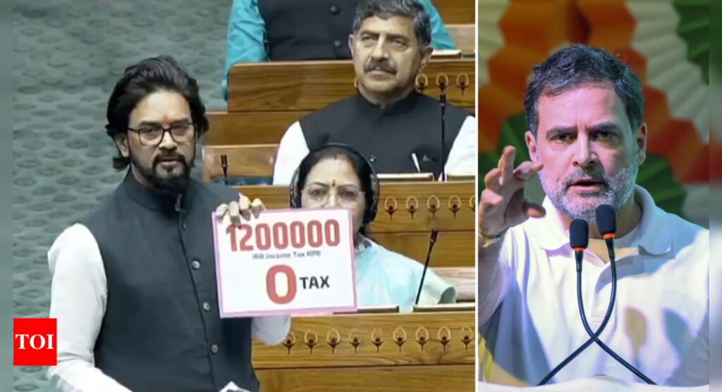 ​'Zero check kar lijiye': BJP's Anurag Thakur mocks Rahul Gandhi over Congress' electoral failure in Delhi | India News