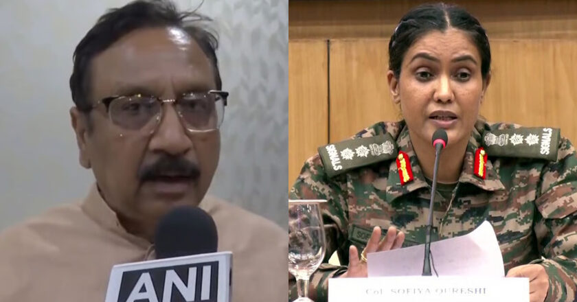 विजय शाह विवाद: कर्नल सोफिया को ‘आतंकवादी की बहन’ कहने पर मंत्री पर कार्रवाई की मांग