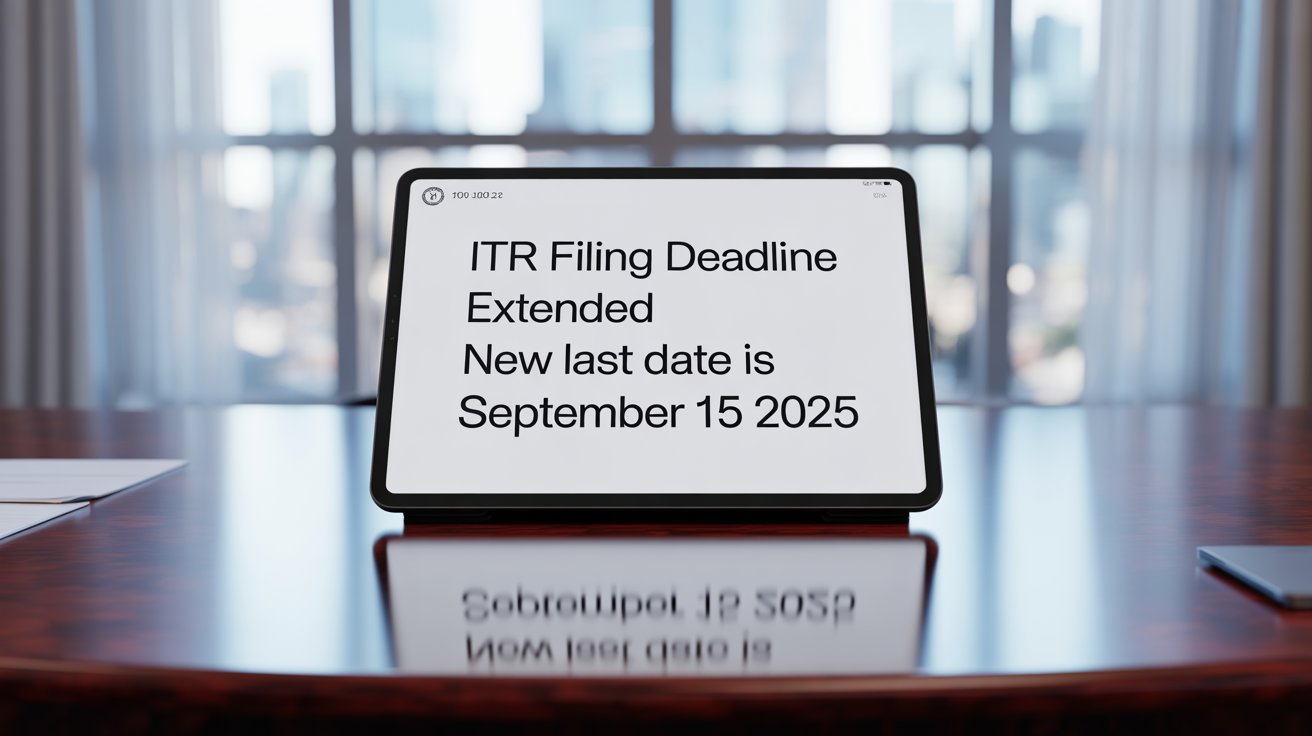 ITR Filing Deadline 2025