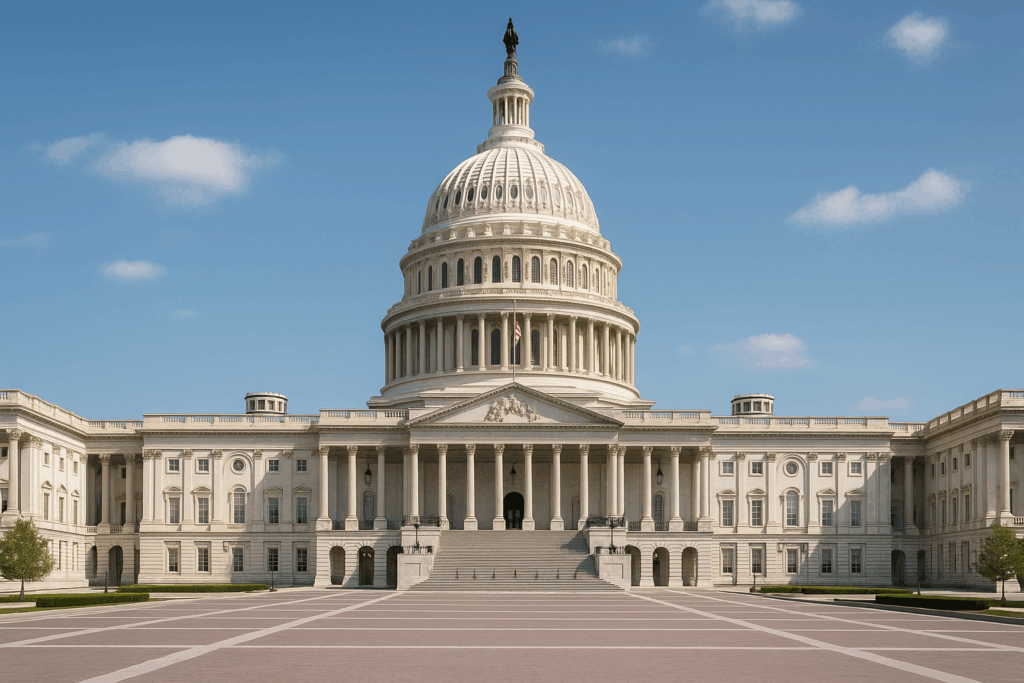 US Capitol, US Senate Vote