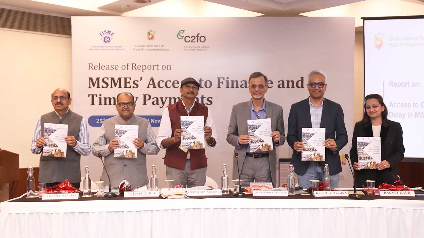 एमएसएमई को विलंबित भुगतान 10 लाख करोड़ रुपये से घटकर 7 लाख करोड़ रुपये रह गया, लेकिन चुनौतियां बरकरार हैं: GAME-FISME रिपोर्ट