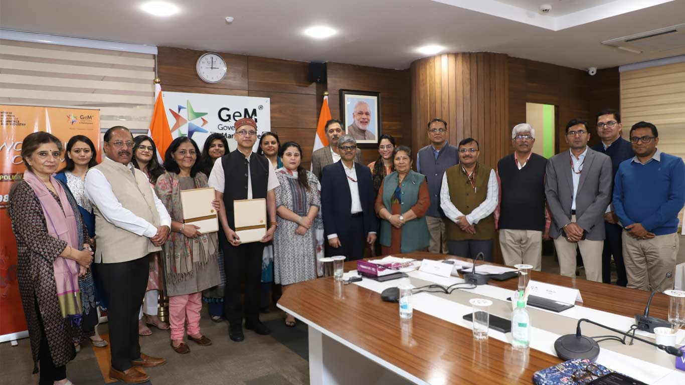 सार्वजनिक खरीद में महिलाओं के लिए बाजार पहुंच को बढ़ावा देने के लिए GeM और UN महिलाओं ने समझौता ज्ञापन पर हस्ताक्षर किए