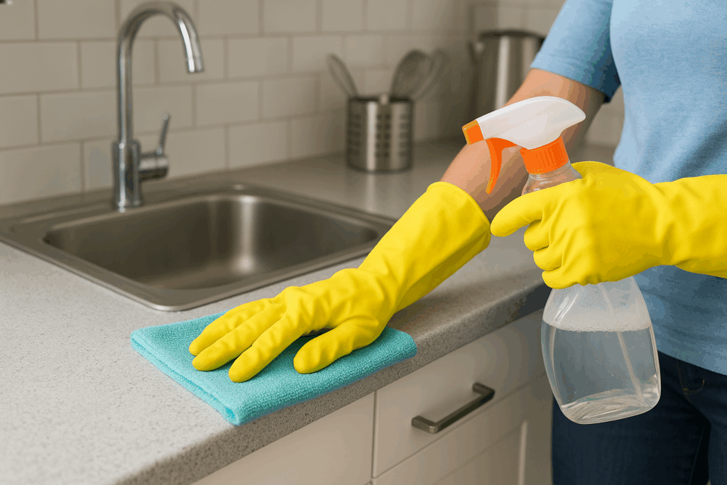 kitchen deep cleaning
