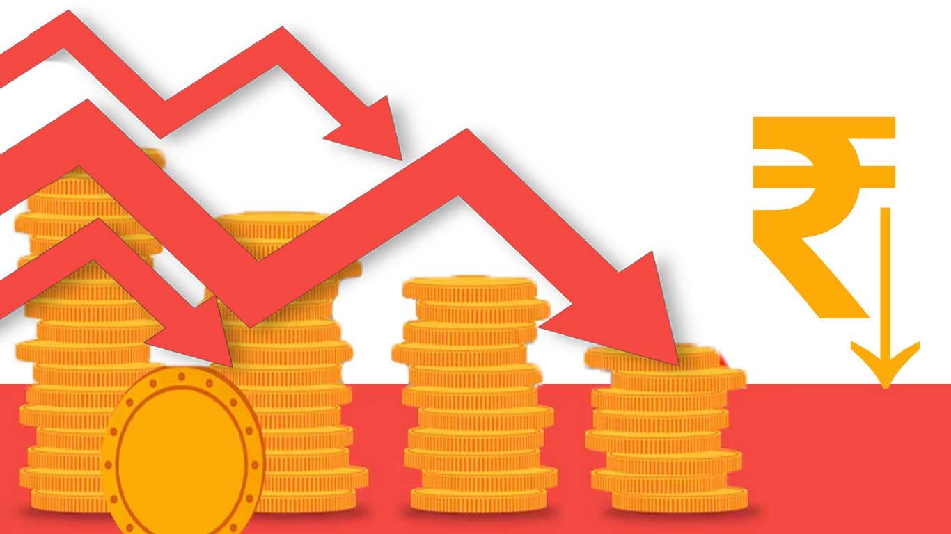 भारतीय रुपया अब तक के सबसे निचले स्तर पर, अमेरिकी डॉलर के मुकाबले 90 के पार