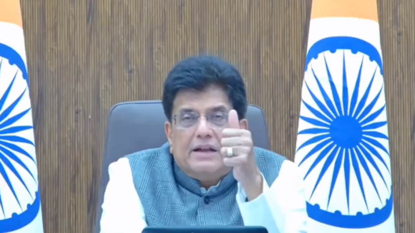 2032-33 तक भारत का 2 टन टन निर्यात लक्ष्य गुणवत्ता मानकों पर निर्भर है: पीयूष गोयल