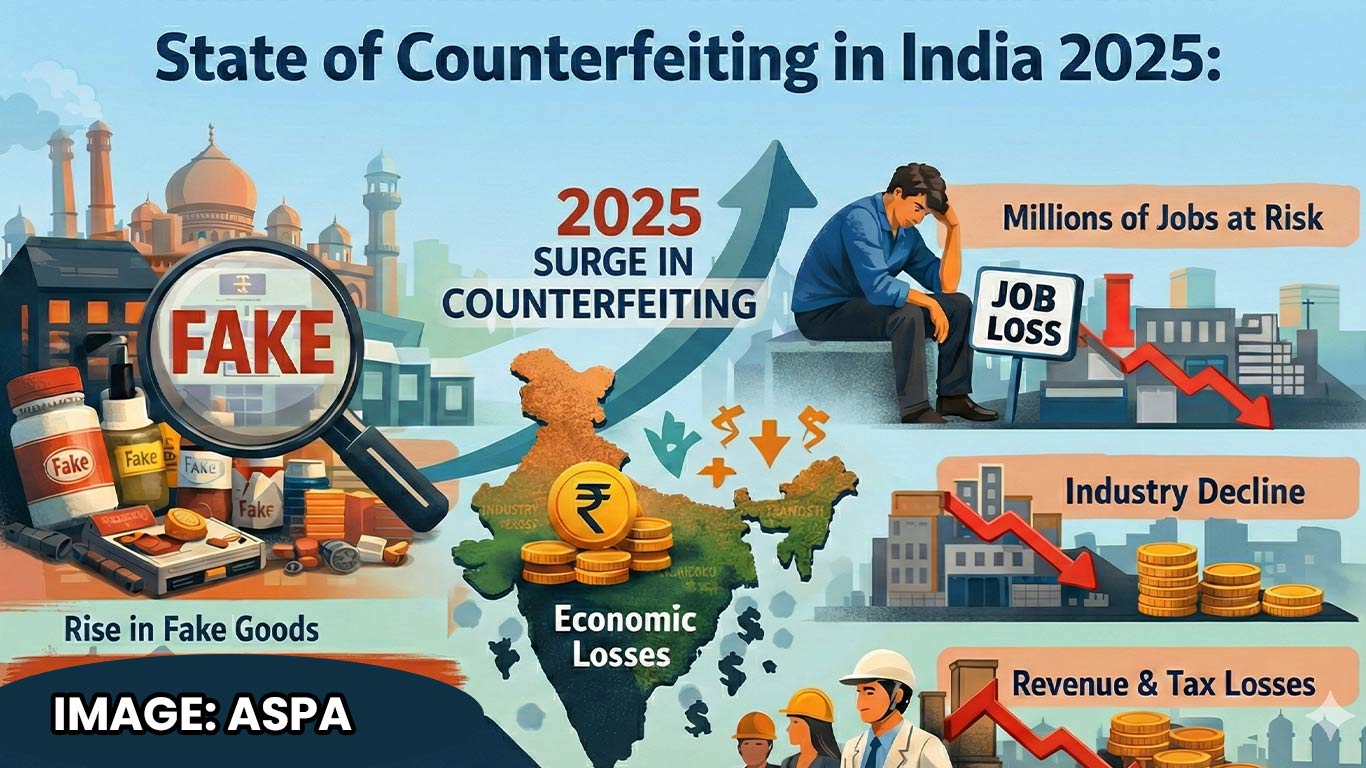 एएसपीए-क्रिसिल 'भारत में जालसाजी की स्थिति 2025' रिपोर्ट का अनावरण टीएएफ कनेक्ट 2026 में किया जाएगा