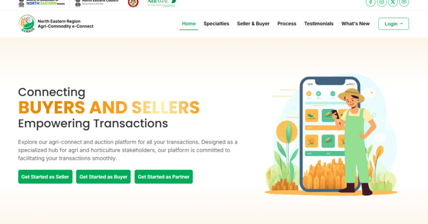 एनई-रेस पोर्टल पूरी तरह से चालू है, पूर्वोत्तर किसानों को देश भर के खरीदारों से जोड़ता है