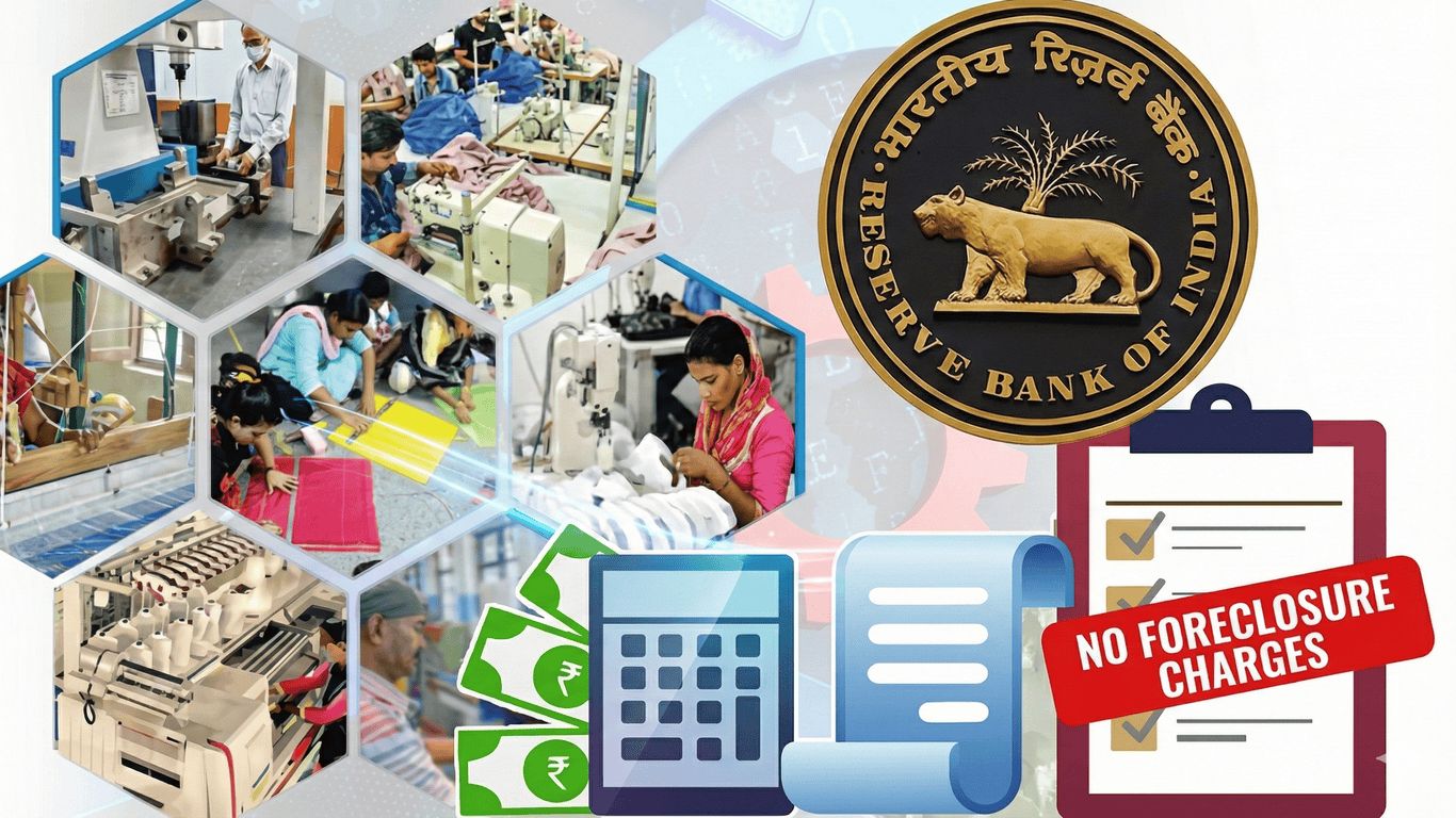 एमएसई के लिए फ्लोटिंग रेट ऋण पर कोई पूर्व भुगतान शुल्क नहीं: आरबीआई