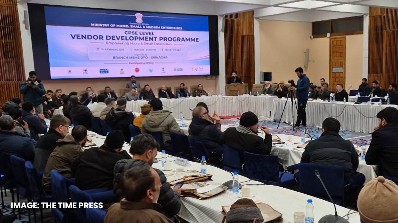 कश्मीर में आयोजित कार्यक्रम में स्थानीय एमएसएमई के लिए पीएसयू खरीद के अवसरों पर प्रकाश डाला गया