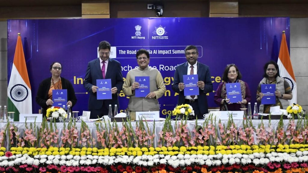 नीति आयोग ने तकनीकी सेवा क्षेत्र को $750-850 बिलियन तक बढ़ाने के लिए 10-वर्षीय रोडमैप का अनावरण किया