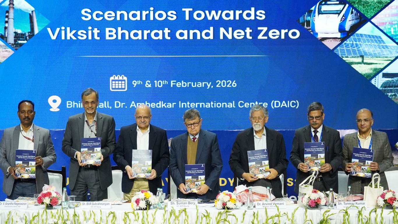 नीति आयोग ने विकसित भारत और नेट ज़ीरो ट्रांज़िशन के लिए वित्तपोषण आवश्यकताओं पर रिपोर्ट जारी की