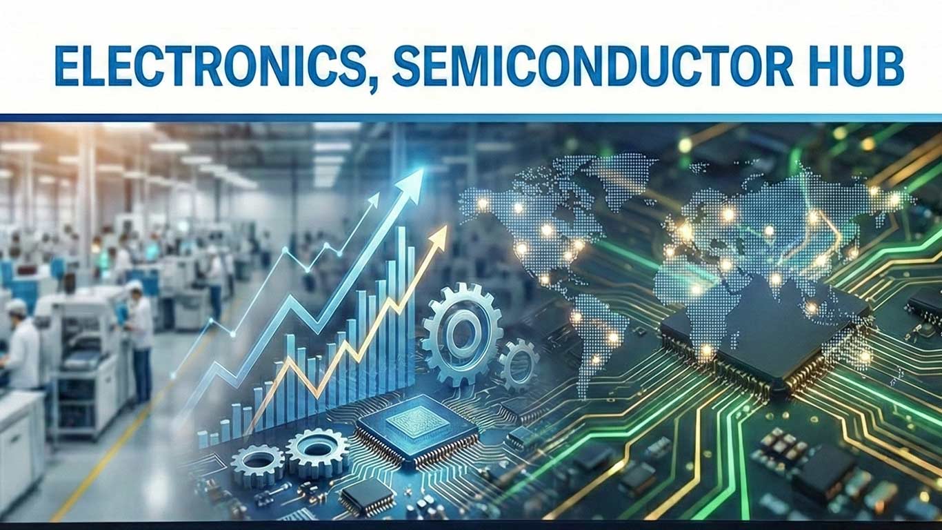 बजट 2026-27 वैश्विक इलेक्ट्रॉनिक्स, सेमीकंडक्टर हब के रूप में भारत की महत्वाकांक्षा को पुष्ट करता है: ईएसएससीआई