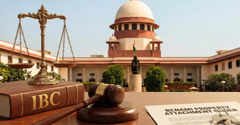 बेनामी संपत्ति कुर्की को 1988 अधिनियम के तहत चुनौती दी जानी चाहिए, आईबीसी के तहत नहीं: एससी