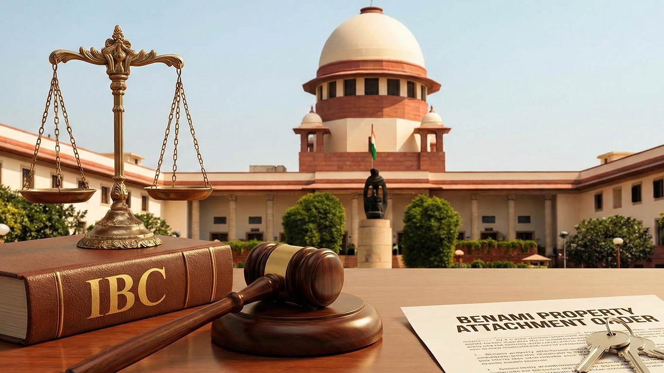बेनामी संपत्ति कुर्की को 1988 अधिनियम के तहत चुनौती दी जानी चाहिए, आईबीसी के तहत नहीं: एससी
