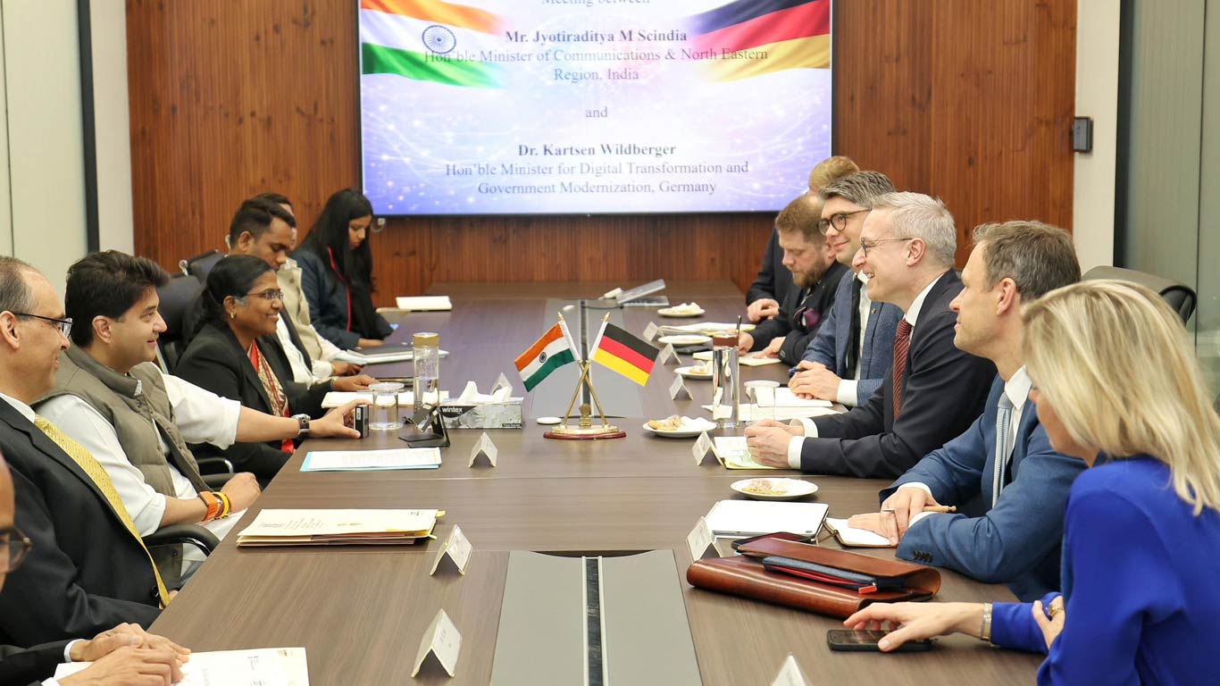 भारत, जर्मनी ने दूरसंचार और डिजिटल सहयोग को गहरा करने के लिए द्विपक्षीय वार्ता की