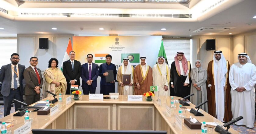 भारत-जीसीसी ने संयुक्त वक्तव्य पर हस्ताक्षर के साथ एफटीए वार्ता शुरू की