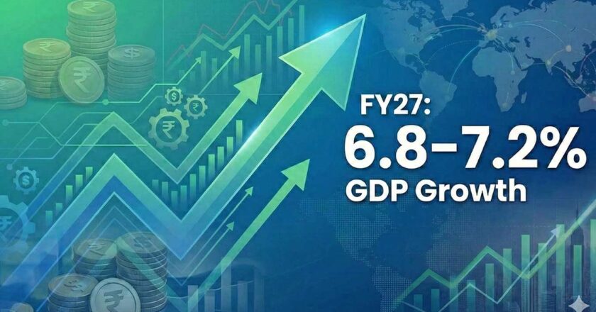 मजबूत मध्यम अवधि के आउटलुक के बीच वित्त वर्ष 27 में भारत की जीडीपी 6.8-7.2% पर देखी गई: ईवाई इंडिया