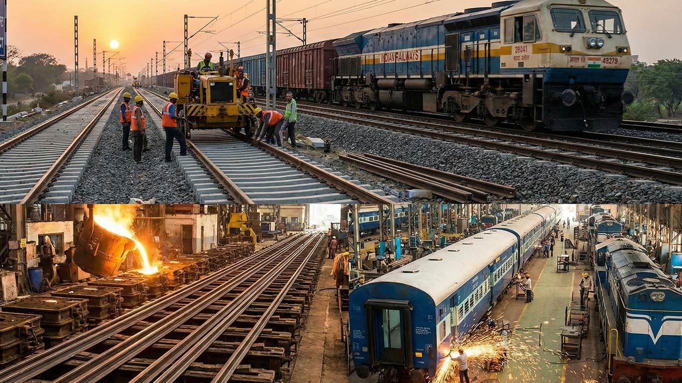 यूपी, राजस्थान और मध्य प्रदेश के लिए नई रेल परियोजनाओं को मंजूरी