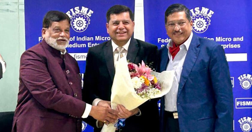 राकेश छाबड़ा 2026-27 के लिए FISME के ​​अध्यक्ष चुने गए; एमएसएमई इनोवेशन, एआई अपनाने और न्याय वितरण के लिए महत्वाकांक्षी एजेंडा निर्धारित किया