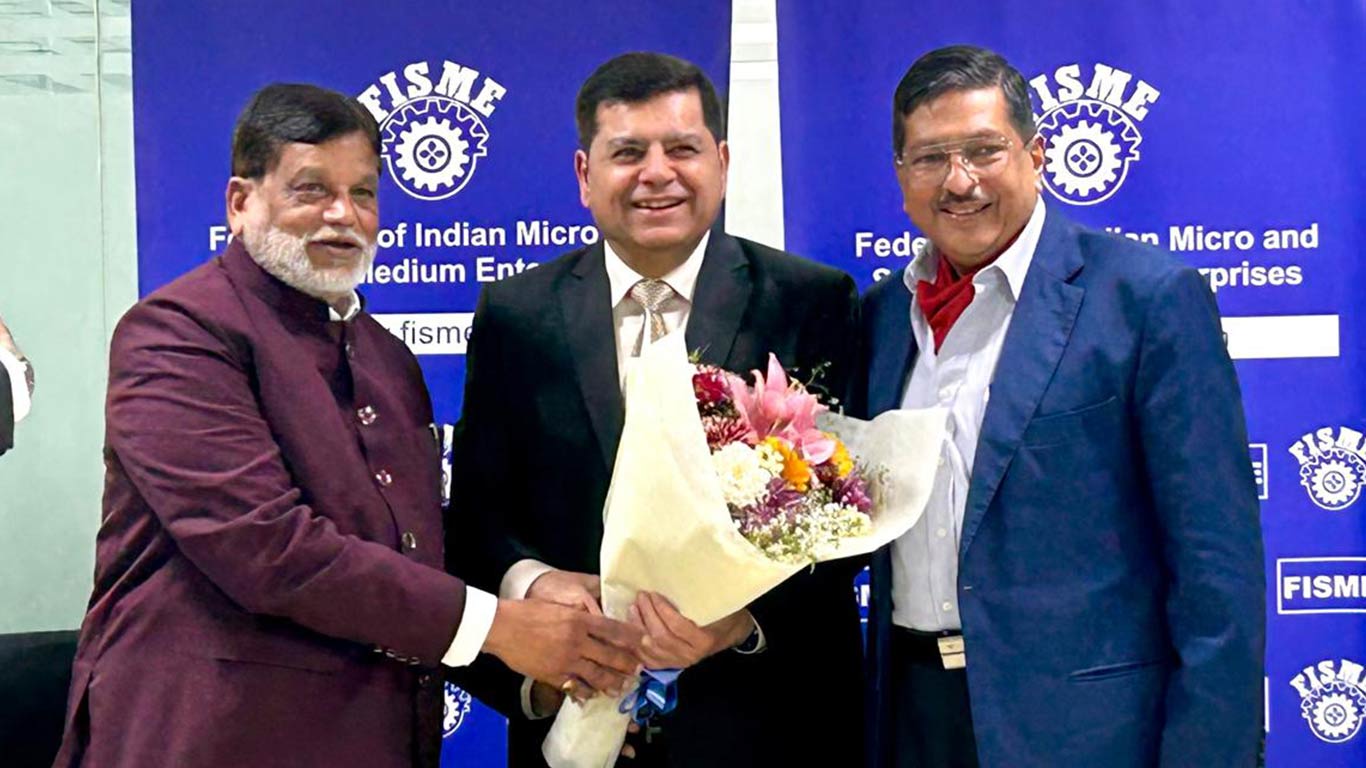राकेश छाबड़ा 2026-27 के लिए FISME के ​​अध्यक्ष चुने गए; एमएसएमई इनोवेशन, एआई अपनाने और न्याय वितरण के लिए महत्वाकांक्षी एजेंडा निर्धारित किया