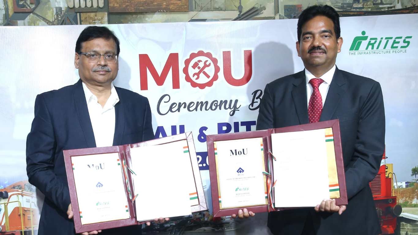 सेल ने रसद और परिचालन दक्षता को बढ़ावा देने के लिए राइट्स के साथ समझौता ज्ञापन पर हस्ताक्षर किए