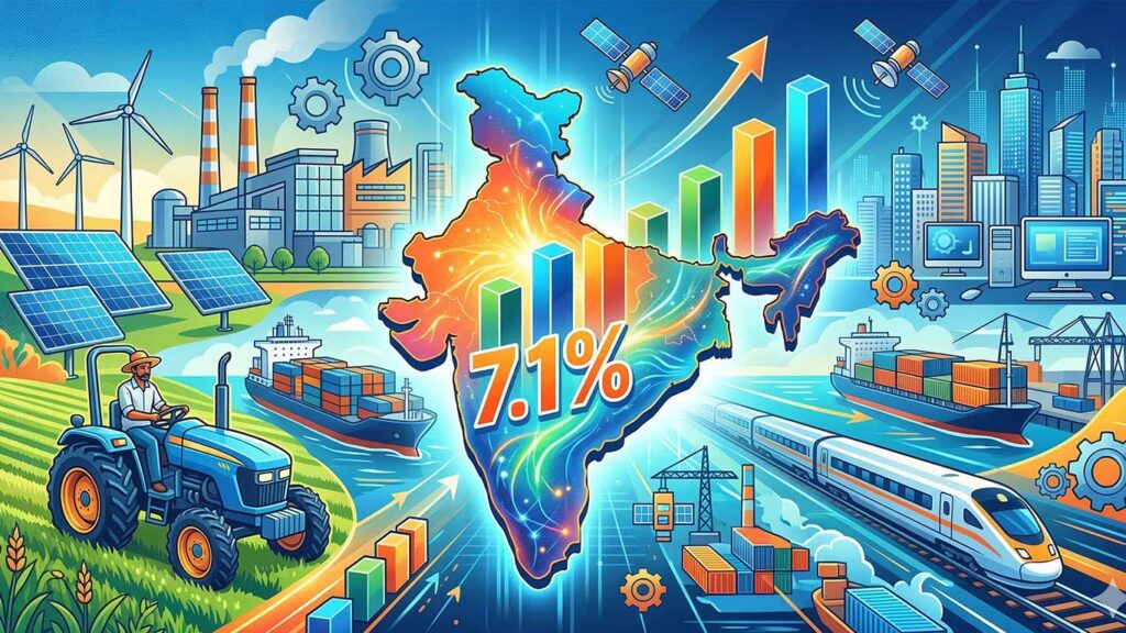 FY27 में भारतीय अर्थव्यवस्था में 7.1% की वृद्धि देखी गई; पश्चिम एशिया संकट एक जोखिम: क्रिसिल