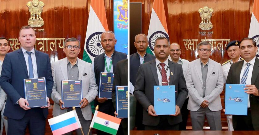 MoD ने ALH Mk-III हेलीकॉप्टर, Shtil मिसाइलों के लिए 5,083 करोड़ रुपये के सौदे पर हस्ताक्षर किए