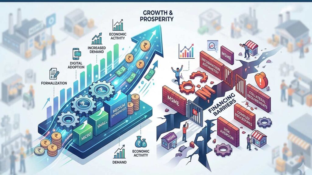 एमएसएमई ऋण वृद्धि को बढ़ावा देंगे, लेकिन संरचनात्मक वित्तपोषण अंतराल बरकरार रहेगा: आईसीआरए-एसोचैम रिपोर्ट